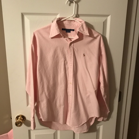 ralph lauren women's white button down
